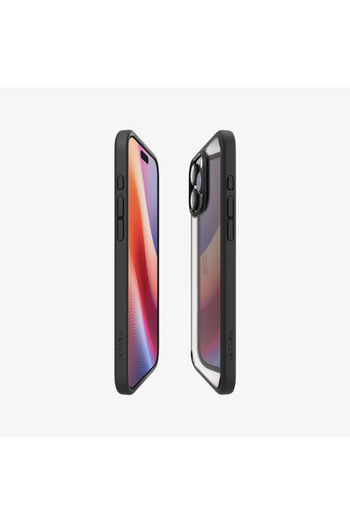 Spigen iPhone 16 Pro Kılıf Ultra Hybrid Matte Black - ACS08125