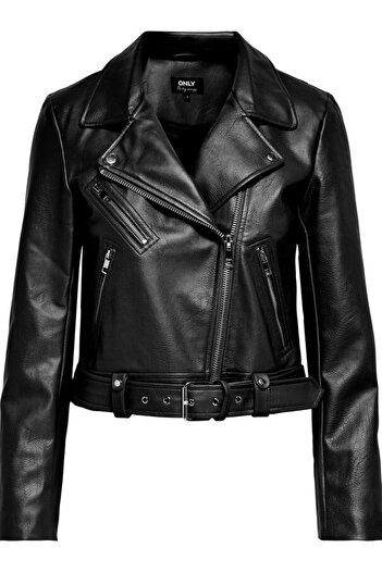 ONLY 15232135 Jachetă din piele artificială pentru femei Onlvera Biker CC Otw