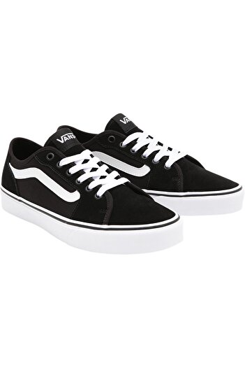 Vans Shoes Vn0A3Wkz5Lm1 Mn Filmore Decon (Suede/Canvas) Blk/White Leather
