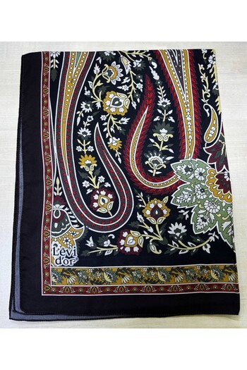 Levidor Ethnic Etro Retro Pattern Love Shawl