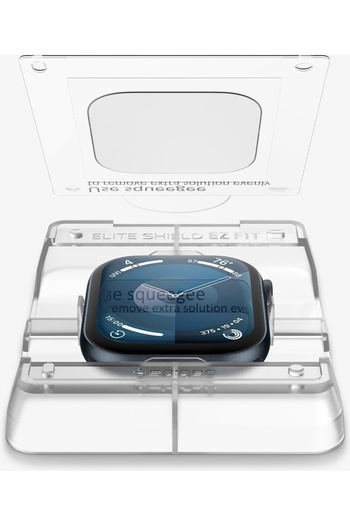 Spigen Watch Compatible 46mm Series 10 Screen Protector Easy Install Elite Shield Ez Fit (2 Pcs)