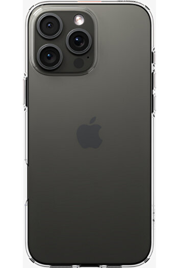 Spigen İphone 16 Pro Kılıf Liquid Crystal 4 Tarafı Tam Koruma Crystal Clear - Acs08112