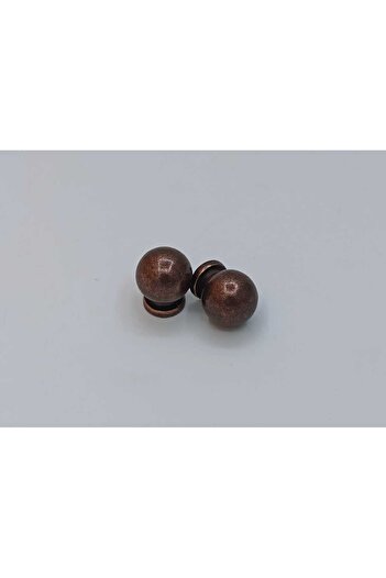 YAREN METAL BUTON DE 25 mm, cupru antic (10 buc)