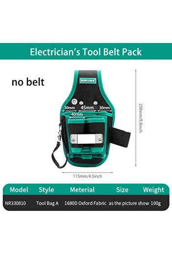 Choice Tool Bag A AMR Multi-function Storage Bag Oxford Cloth Waist Pack Hardware Repair Tool Pocket Wrench