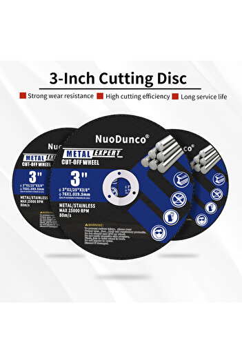 Choice 10pcs 75mm Metal Cutting Disc Mini Cut Off Wheel 1mm Thick Resin Saw Blade Metal Wood Stainless S...