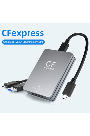 Choice1 2-in-1 CFexpress Type A &SD Card Reader CF Express Card Reader Type A Adapter USB 3.2 10Gbps Port...