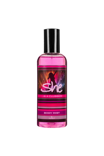 She Is A Clubber Body Mist For Women 150mlمعطر للجسم إز إيه كلوببر للنساء من شي 150مل