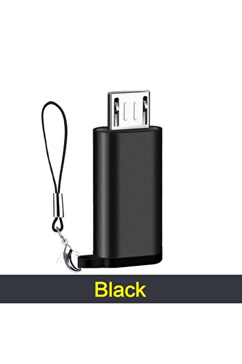 Choice black STONEGO Type C to Micro USB Adapter, Type C Female to Micro USB Male Convert Connector Support