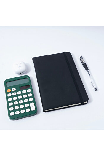 Choice A6 black A5/A6 Business Strap PU Notebook Student Stationery Notepad 80 Sheets/160 Page Hand Account