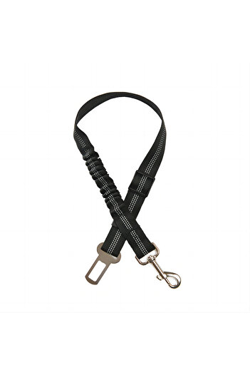 Choice black Elastic Nylon Dog Seat Belt For Small Large Dogs Adjustable Reflective Durable Lead Puppy Trav