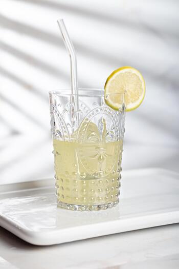 DesingONB Acrylic Transparent Single Short Cup & Water Soft Drink Coffee Side Cup 400 ml (Not Glass)