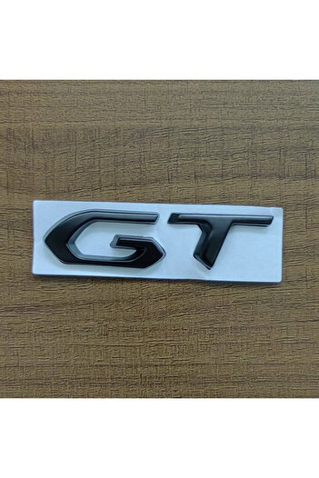 Choice شعار GT أسود ثلاثي الأبعاد معدني كروم أسود على صندوق السيارة لموديلات 208 2008 205 508 5008 207 408 308 300