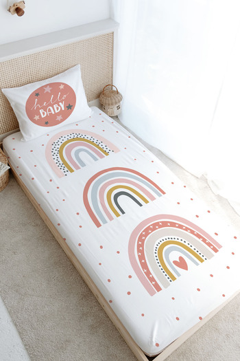 Tuğba Kuğu Single Fitted Sheet Set - Iconic Series - Hello Baby