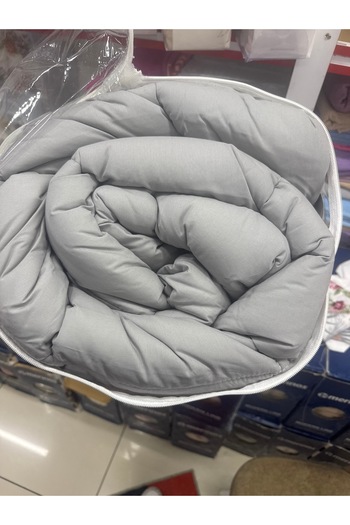 Özdilek Ranforce Double Ozdilek - Silver Color Quilt