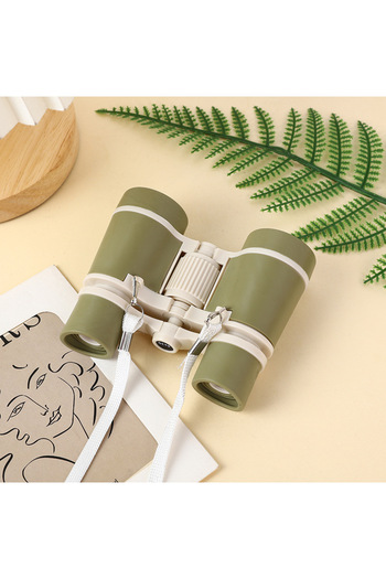 Choice green Jungle Binoculars Magnifying Glass Portable Children Magnification Toy Shockproof Telescope Fo