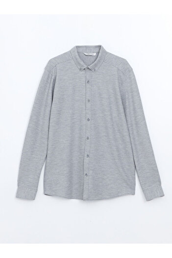 LC Waikiki Lcw Vision Slim Fit Men's Long Sleeve Textured Shirt