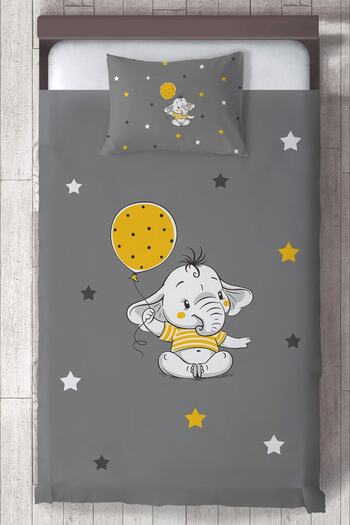 MEKTA HOME Baby and Children's Room Cute Elephant Bedspread Mktyo-123
