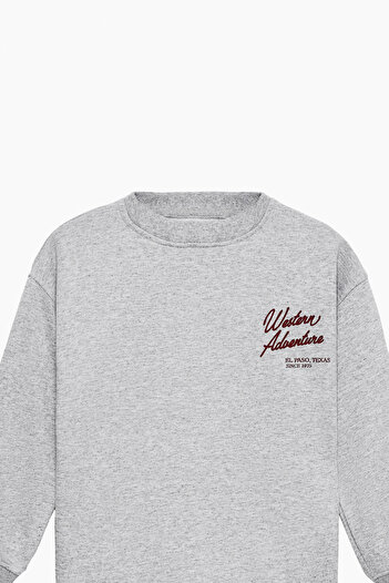 GRIMELANGE Chaca Boy Printed Grimelange Sweatshirt