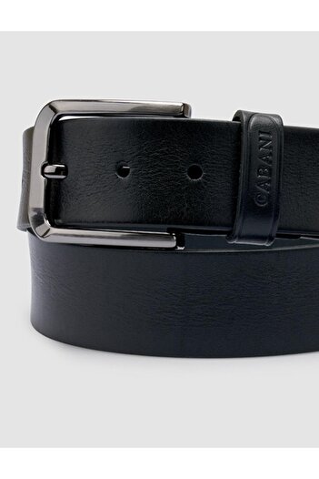 Cabani 100% Genuine Leather Black Men's Classic Belt
