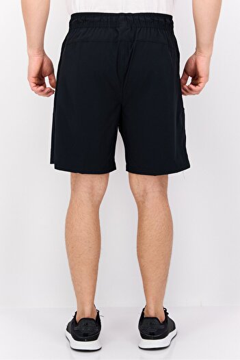 Legend Men Sportswear Fit 7 Inseam Drawstring Training Shorts, Brown