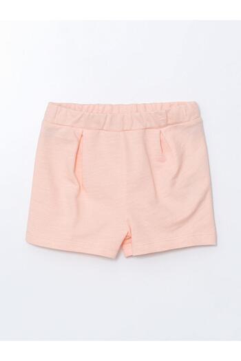 LC Waikiki LCW baby Elastic Waist Baby Girl Shorts 2-Piece