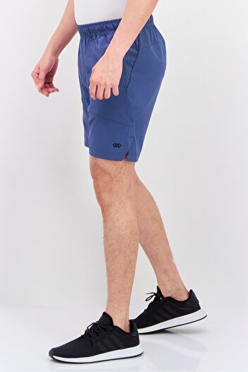 Legend Men Sportswear Fit Drawstring Training 7 Inseam Shorts, Blue