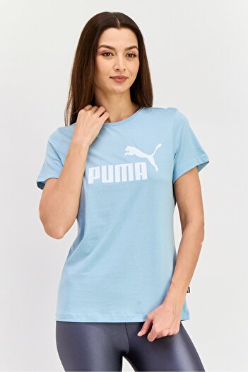 Puma Women Sportswear Fit Short Sleeves Training T-shirt, Turquoise