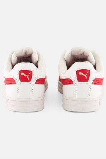 Puma Kids Boy Lace Up Running Shoes, White