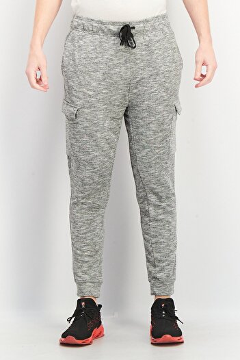 90 Degree By Reflex Men Sportswear Fit Drawstring Jogger Sweat Pants, Light /Grey Heather