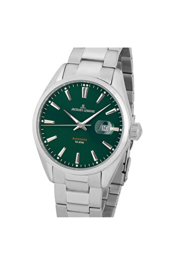 Jacques Lemans Ανδρικό Ρολόι 1-1846f, Αυτόματο, 43mm, 10atm