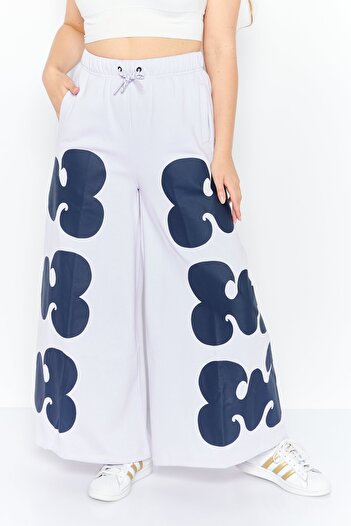 adidas x Marimekko Women Loose Fit Brand Logo Training Sweatpants, Lavender