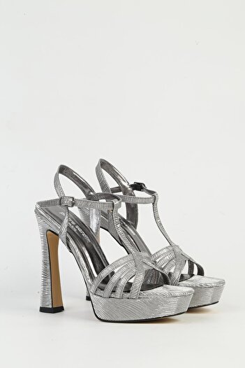Pierre Cardin Platinum Women's Heeled Shoes Pc-54504