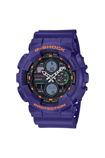 Casio Mens Watch GA-140-6AER, Quartz, 51mm, 20ATM