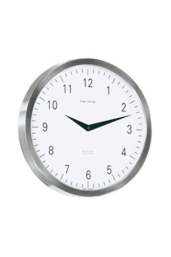 Hermle Wall Clock 30466-002100, Quartz, White, Analogue, Modern