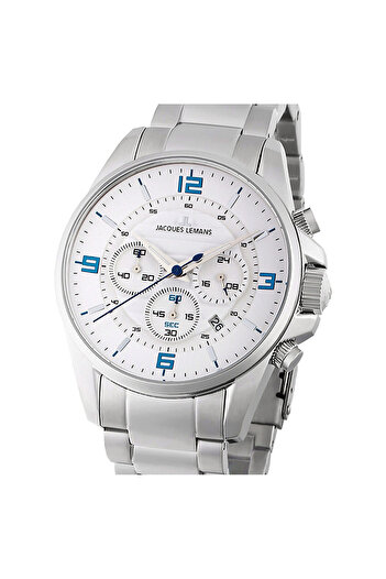 Jacques Lemans Ανδρικό Ρολόι 1-2118e, Quartz, 44mm, 10atm