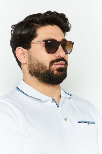 Ray-Ban Ray Ban Woman Phantos Erika Sunglasses- Rb 4171 - Lense Size:54mm - Light Havana