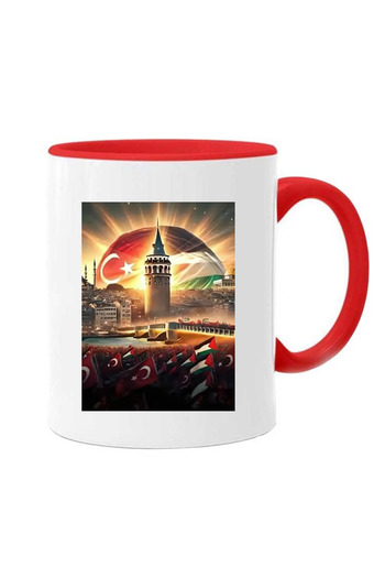 CERCİBAZAAR Palestine Printed Mug