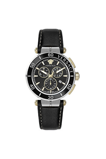 Versace Mens Watch VE3L00222, Quartz, 45mm, 5ATM