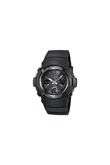 Casio Ceas bărbătesc AWG-M100B-1AER, cuarț, 46mm, 20ATM