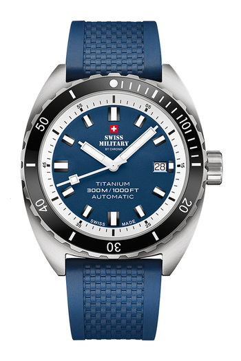 Swiss Military Ανδρικό ρολόι Swiss Military SMA34100.09, Automatic, 42mm, 30ATM