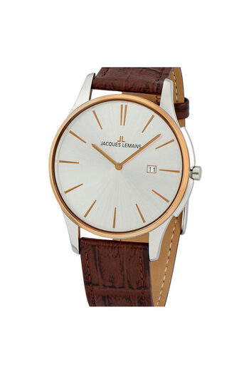 Jacques Lemans Ανδρικό ρολόι Jacques Lemans 1-1936F, Quartz, 40mm, 10ATM