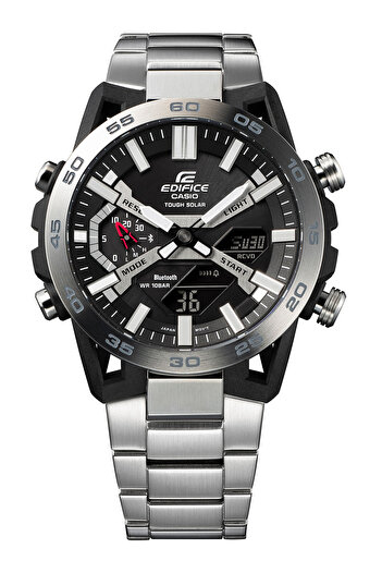 Casio Ceas bărbătesc ECB-2000D-1AEF, cuarț, 48mm, 10ATM