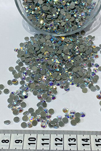 Hayalperest boncuk Ütüyle Yapışan Ss20 (5mm) Janjanlı Yapıştırma Taş 25 grm
