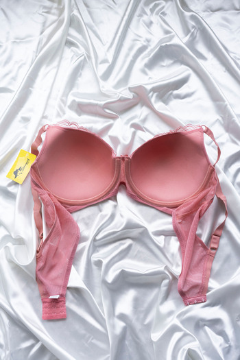 STORMED Underwear Women's Lace C Cap Supportless Bra 350
