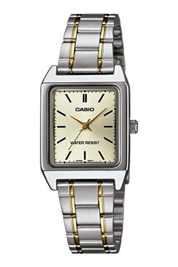 Casio Gold Silver Yellow Color Women's Wristwatch