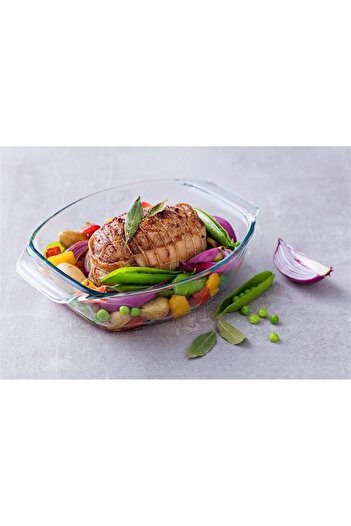 Pyrex وعاء فرن بيضاوي 4 لتر