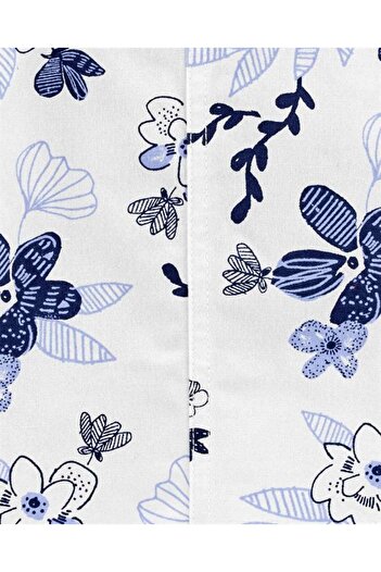 Carter's Carters Kız Bebek Çicek Desenli Salopet Takım