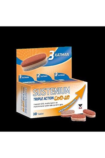 Sustenium Triple Action Coq-10 30 Tablets 8699832010152