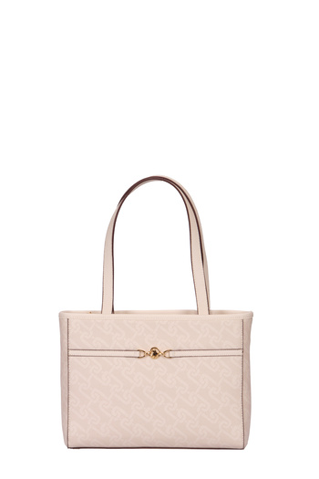 U.S. Polo Assn. Us25100 Model Ecru Women's Shoulder Bag