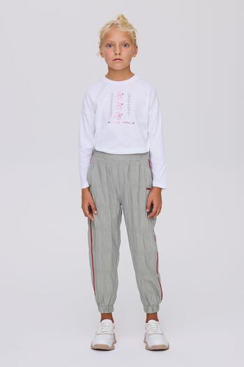 Beverly Hills Polo Club BG Store Kız Çocuk Gri Melanj Eşofman Altı